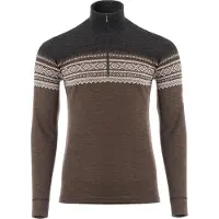 Aclima - Designwool Marius Mockneck - Merinopullover Gr L braun