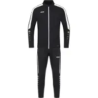 Jako Herren Trainingsanzug Polyester Power M9123-800 XL - Schwarz - XL
