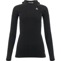 Aclima - Women's Warmwool Hoodsweater V2 - Merinohoodie Gr M schwarz