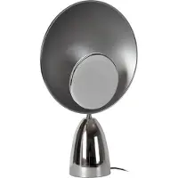 Lucide Design-Tischlampe Castamar Ø 25,5 cm Chrom