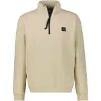 Lerros Struktur-Troyer in Großen Größen - Foam White - 3XL