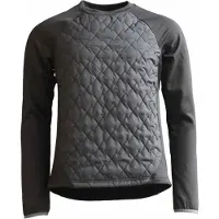 Zimtstern - Spinz Hybrid Sweater - Kunstfaserpullover Gr S grau/schwarz