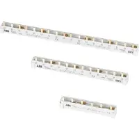 ABB PS3/24H Phasenschiene 3-phasig, 24 Pins, 10 mm2, mit HK Phasenfolge L1-N(frei)-H(frei)-L2-N(frei)-H(frei)-L3-N(frei)-H(frei)-L1-...