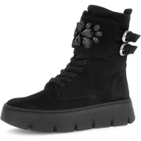 Gabor Damen Elegante Stiefelette F-Weite 73.746 Schwarz