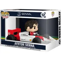 Funko POP! FK89329 - Formel 1 POP! Rides Super Deluxe Vinyl Figur McLaren- Senna 15 cm - Neu