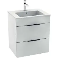 Laufen Cube - Unterschrank mit Waschtisch, 540x422x622 mm, weiß H4536121763001