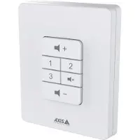 Axis C8310, Digitaler Lautstärkeregler, Wand-montiert, Weiß, Kunststoff, 0,6 W, 12 V