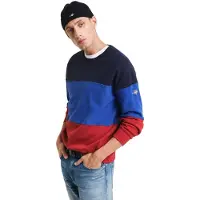Gant für Herren. 2044018 Sweatshirt Colorblocked blau (M), Lässig, Baumwolle