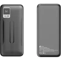 Leotec LEPOW20W22K, 20000 mAh, Lithium Polymer (LiPo), Power Delivery 3.0, Quick Charge 3.0, Schwarz