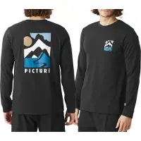 Picture Organic Clothing Picture Kenoma LS Tee black (B) L