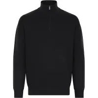 !Solid Troyer SOLID "Troyer SDFinnet", Herren, Gr. M, schwarz (true schwarz), Obermaterial: 70% Baumwolle CO recyc.. 30% Polyester Pol. recyc.., Pullover Troyer