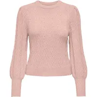 ONLY "ONLKATIA LS STRUC PUFF ONECK CC KNT" Materialmix, regular fit
