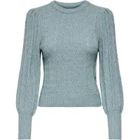 ONLY "ONLKATIA LS STRUC PUFF ONECK CC KNT" Materialmix, regular fit