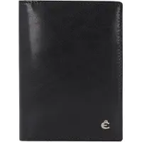 Esquire Leder Kartenetui Toscana Wallet Black schwarz