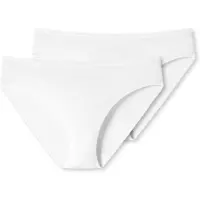 Schiesser Unterwäsche Damen 175995 95/5 White (2er Set)-XXL