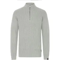 !Solid Troyer SOLID "Troyer SDArian", Herren, Gr. S, grau (griffin), Obermaterial: 100% Polyacryl PAN., Pullover Troyer