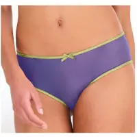 Vivance Panty "Finja", Damen, Gr. 44/46, grün (blau, olive), Mesh, Obermaterial: 80% Polyamid, 20% Elasthan, Unterhosen Panty, aus transparentem Soft-Mesh, transparente Unterwäsche, Dessous