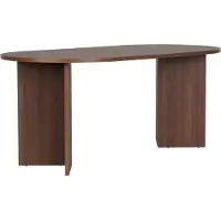 Skye Decor , Sablin - Walnut, Esstisch, Nussbaum, 100 % Melaminplatte, 180 x 89,5 x 75 cm