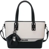 Gallantry Paris Gallantry, Große Handtasche Damen mit Nœud zweifarbig, Beige
