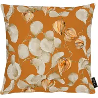 Apelt Dekokissen "3400", orange (orange, beige, unifarben), B:40cm L:40cm, Obermaterial: 75% Polyester, 25% Baumwolle, Dekokissen_Sitzkissen_Kissenhüllen, Dekokissen