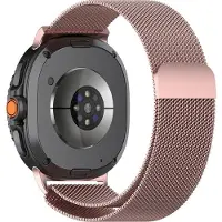 Techsuit – Watchband (W009) Uhrenarmband für Samsung Galaxy Watch8 40mm / Watch8 44mm / Watch8 Classic – rosa