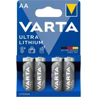 Varta Ultra-Lithium-AA/LR6-Batterie im 4er-Pack