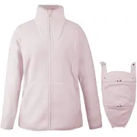 Mamalila - Women's Fleece-Tragejacke Basel - Fleecejacke Gr XS rosa