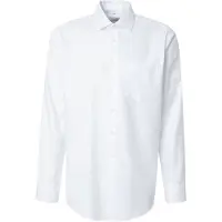 Seidensticker Businesshemd "Schwarze Rose", Herren, Gr. 3XL (48), normale Ärmellängen, weiß, 100% Baumwolle, unifarben, regular fit, 2-Knopf-Manschette, Hemden Businesshemd, Regular 1/1 Kentkragen Uni