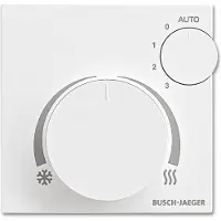 Busch-Jaeger SAF/A1.0.11-24 Raumtemperaturregler und FanCoil Bedienelement, Busch-Tenton 2CKA006134A0347 SAFA101124