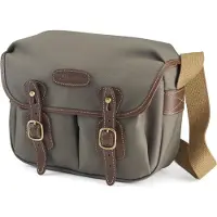 Billingham Fototasche Hadley Small graugrün FibreNyte/schokoladenbraun