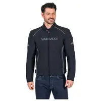 Vanucci VSJ-7 Herren TEXTILJACKE Polyamide schwarz, 54