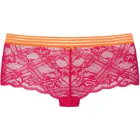Vivance Panty , Damen, Gr. 44/46, pink, Spitze, Obermaterial: 88% Polyamid, 12% Elasthan, Unterhosen Panty, aus elastischer Spitze mit modischen Kontrastfarben, Topseller