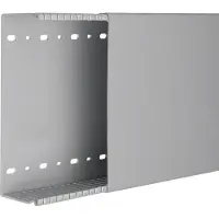 Hager BA66020007030B Verdrahtungskanal aus PVC BA6 60x200mm steingrau - 2 Meter