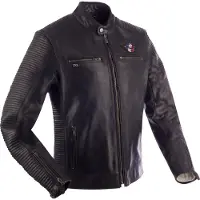 Segura Riverton Motorrad Lederjacke, schwarz, XL