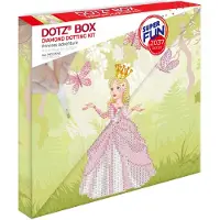 Diamond Dotz DOTZ BOX Original Diamond Painting Princess Adventure 28 x 28 cm ab 8