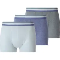 Jan Vanderstorm Retro Pants "3er Pack Retropants ROLFLUND", Herren, Gr. L-XL, blau, Obermaterial: 60% Baumwolle CO. 40% Polyester COOLMAX PES(Coolmax)., Unterhosen Retro Pants