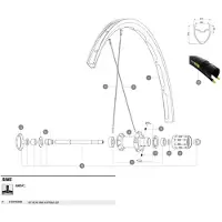 Mavic Ksyrium Ust Hinterradfelge