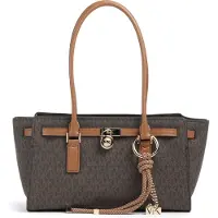 Michael Kors für Damen. 30F5GNXT0B Hamilton braune Handtasche (OSFA), Lässig, PVC
