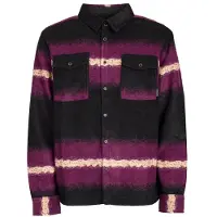 Iriedaily - Finnian L/S Shirt - Fleecejacke Gr S schwarz/lila