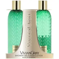 Vivian Gray Gemstone Bergamot & Lemongrass Geschenkset für den Körper 2x300 ml