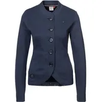 Ragwear Sweatjacke »AVALINA O«, maritimer Sweat-Blazer mit Kontrast-Details, Gr. XXL, NAVY, , 39173053-XXL