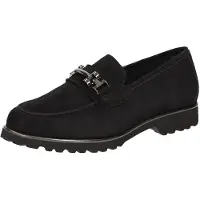 Sioux Damen Slipper Meredith-752-H schwarz 6,5