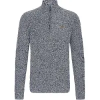 !Solid Troyer SOLID "Troyer SDRicardo", Herren, Gr. XXL, blau (insignia blau melange), Obermaterial: 70% Baumwolle CO recyc.. 30% Polyester Pol. recyc.., Pullover Troyer