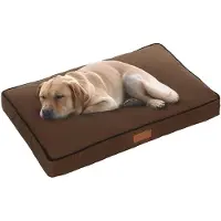 OEM Weiches Hundebett, XL, 100x66cm, Braun, Wasserdicht
