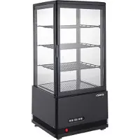 Saro Kühlvitrine Modell SC 80 AV, schwarz, Robuste Kühlvitrine für professionelle Kühlung, 1 Stück