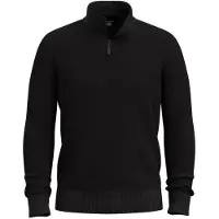 Smartwool - Sparwood 1/4 Zip Sweater - Fleecepullover Gr S schwarz