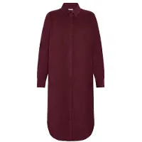 KnowledgeCotton Apparel - Women's Corduroy Mid Len. 26 Wales - Kleid Gr XS rot