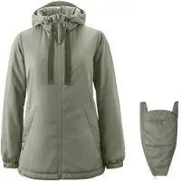 Mamalila - Women's Tragejacke Boston - Kunstfaserjacke Gr XXL oliv