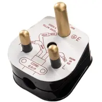 Kaiser Martin Typ M BS 546 geerdeter Winkelstecker - 854/sw [25 Stück]