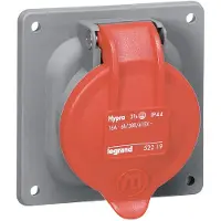 Legrand Hypra Einbausteckdose 400V 32A 5P IP44 - 052920